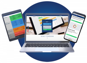Desktopos, tabletes és mobil eszközön megjelenő PIRAMIS Önkiszolgáló HR szoftver
